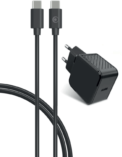 Chargeur Secteur Bigben USB-C 25W et câble USB-C