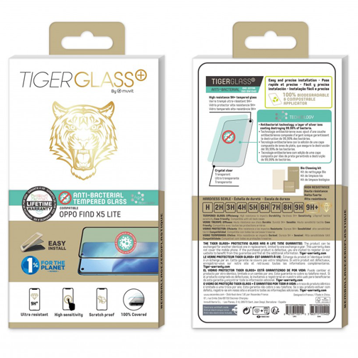 Film Tiger Glass+ pour OPPO Find X5 Lite