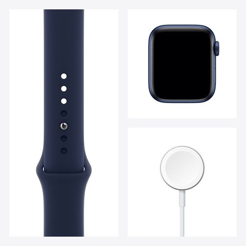 image2_Apple Watch Series 6 Cellular 40mm alu bleu bracelet sport bleu