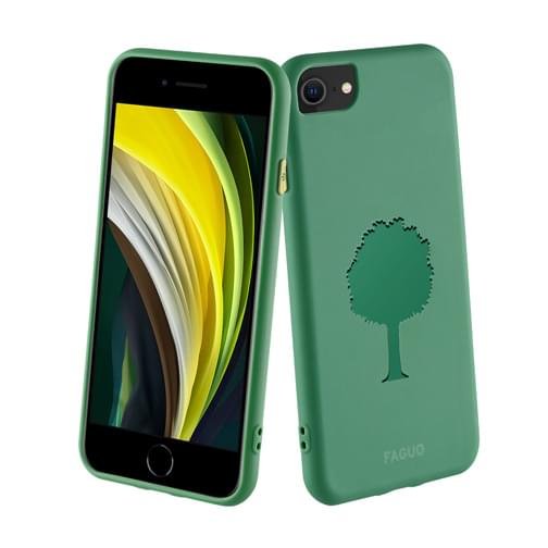 Coque Faguo pour iPhone SE 2020 Verte