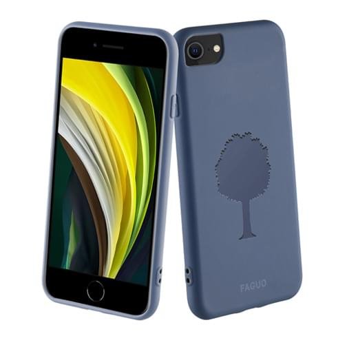 Coque Faguo pour iPhone SE 2020 Bleue