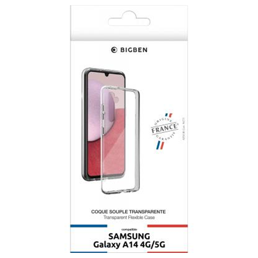 Pack film + coque + chargeur 20W pour Samsung Galaxy A14 4G & 5G