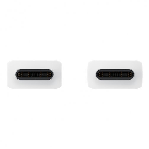 Câble de charge Samsung USB-C vers USB-C 45W blanc 1.8 mètre