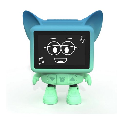 Réveil MOB Dancing Clock bleu