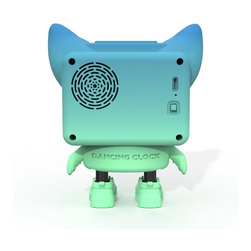 Réveil MOB Dancing Clock bleu