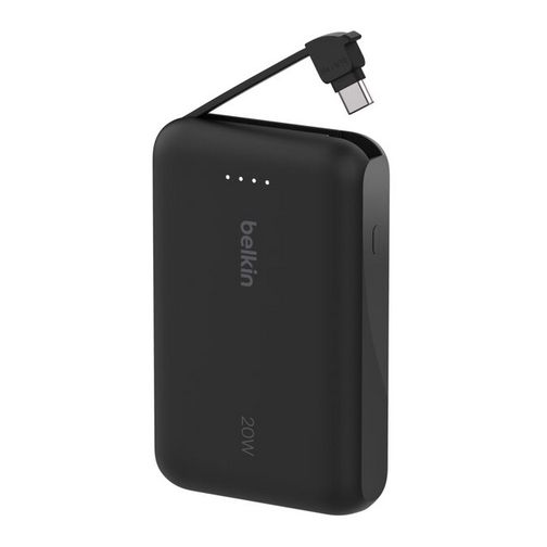 Batterie externe Belkin Power Delivery 10 000 mAh et 20W noire