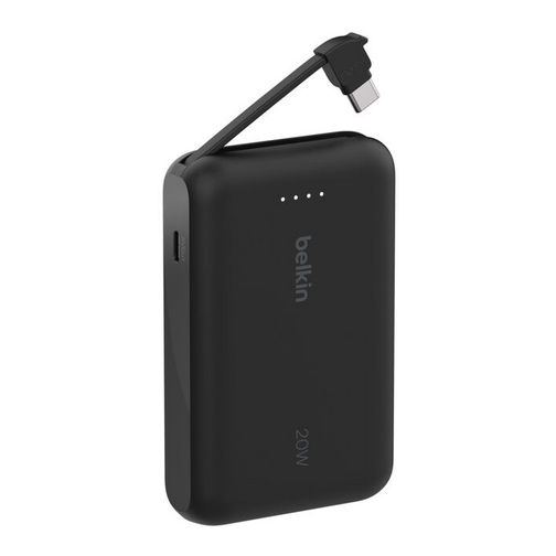 Batterie externe Belkin Power Delivery 10 000 mAh et 20W noire