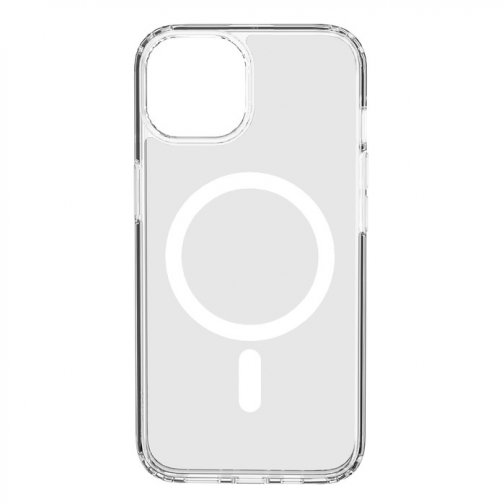 Coque made in France Hybrid GRS QDOS compatible MagSafe pour iPhone 13, 14 et 16e cristal