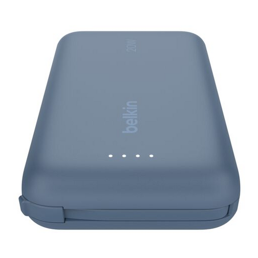 Batterie externe Belkin Power Delivery 10 000 mAh et 20W bleue