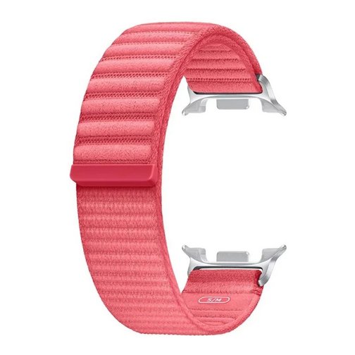 Bracelet Samsung en tissu pour Samsung Galaxy Watch8 et Watch8 Classic rouge