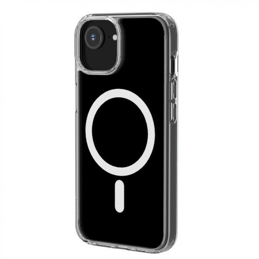 Coque made in France Hybrid GRS QDOS compatible MagSafe pour iPhone 13, 14 et 16e cristal