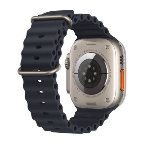 Apple Watch Ultra 49mm Titane bracelet Océan Minuit