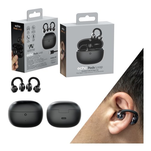 Ecouteurs echo Pods Loop noirs