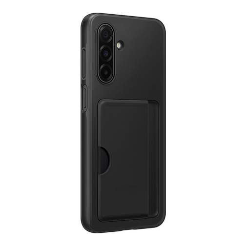 Coque Samsung avec porte-carte pour Samsung Galaxy A17 4G et 5G noire