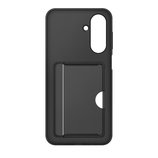 Coque Samsung avec porte-carte pour Samsung Galaxy A17 4G et 5G noire