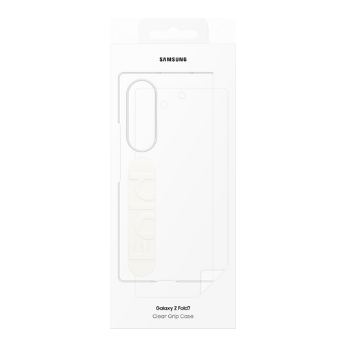 Coque Samsung avec lanière pour Samsung Galaxy Z Fold7 cristal
