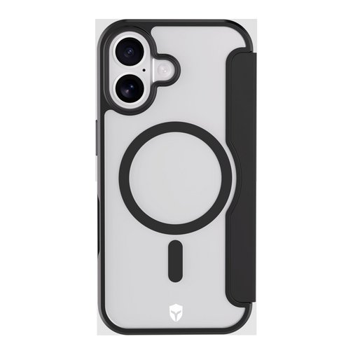 Etui à rabat renforcé Force Case compatible MagSafe pour iPhone 17 noir