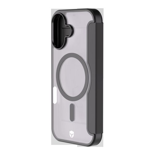 Etui à rabat renforcé Force Case compatible MagSafe pour iPhone 17 noir