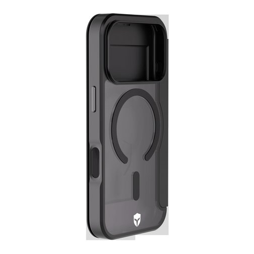 Etui à rabat renforcé Force Case compatible MagSafe pour iPhone 17 Pro noir