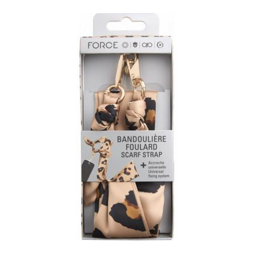 Bigben Bandoulière foulard Force Case léopard