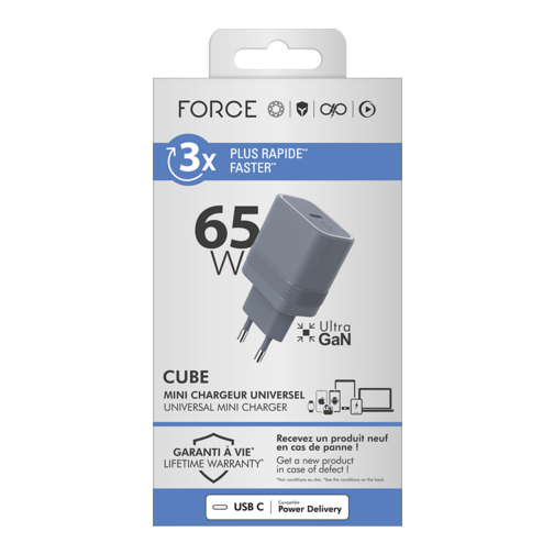 Force Case Pack Force Mobility film + coque + chargeur USB-C 65W pour Samsung Galaxy S26 Ultra 5G