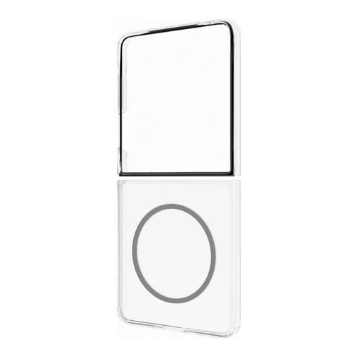 Coque Samsung compatible Qi2 pour Samsung Galaxy Z Flip7 cristal