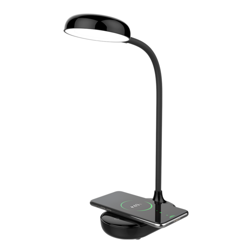 Lampe avec chargeur à induction Bigben 15W noire