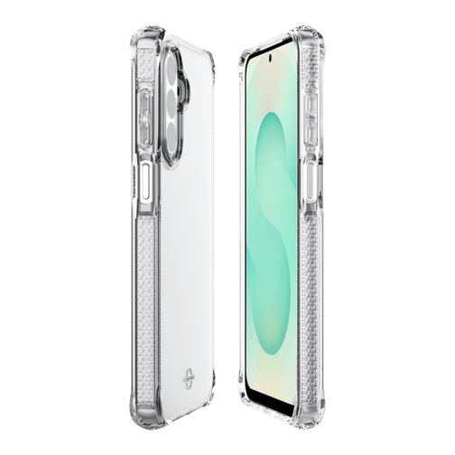 Coque HYBRID_R // MOOD GRS Itskins pour Samsung Galaxy A16 4G et 5G pour Samsung Galaxy A17 4G et 5G bleue
