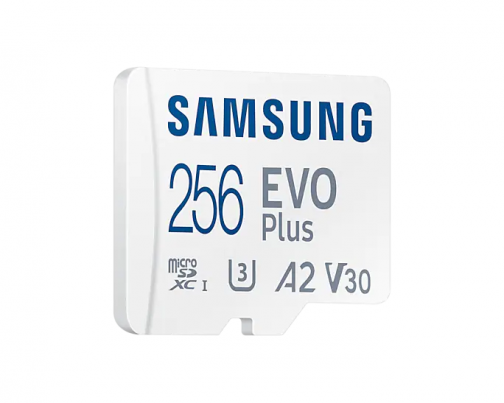 Carte Micro SD EVO PLUS avec Adaptateur SD 256 Go