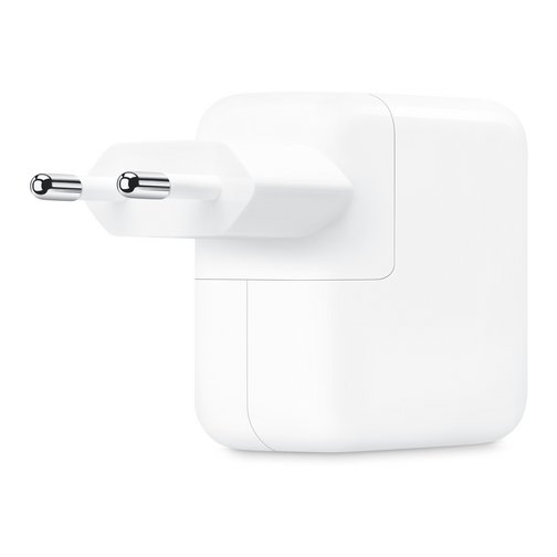 Adapteur secteur double port USDB-C Apple 35W blanc