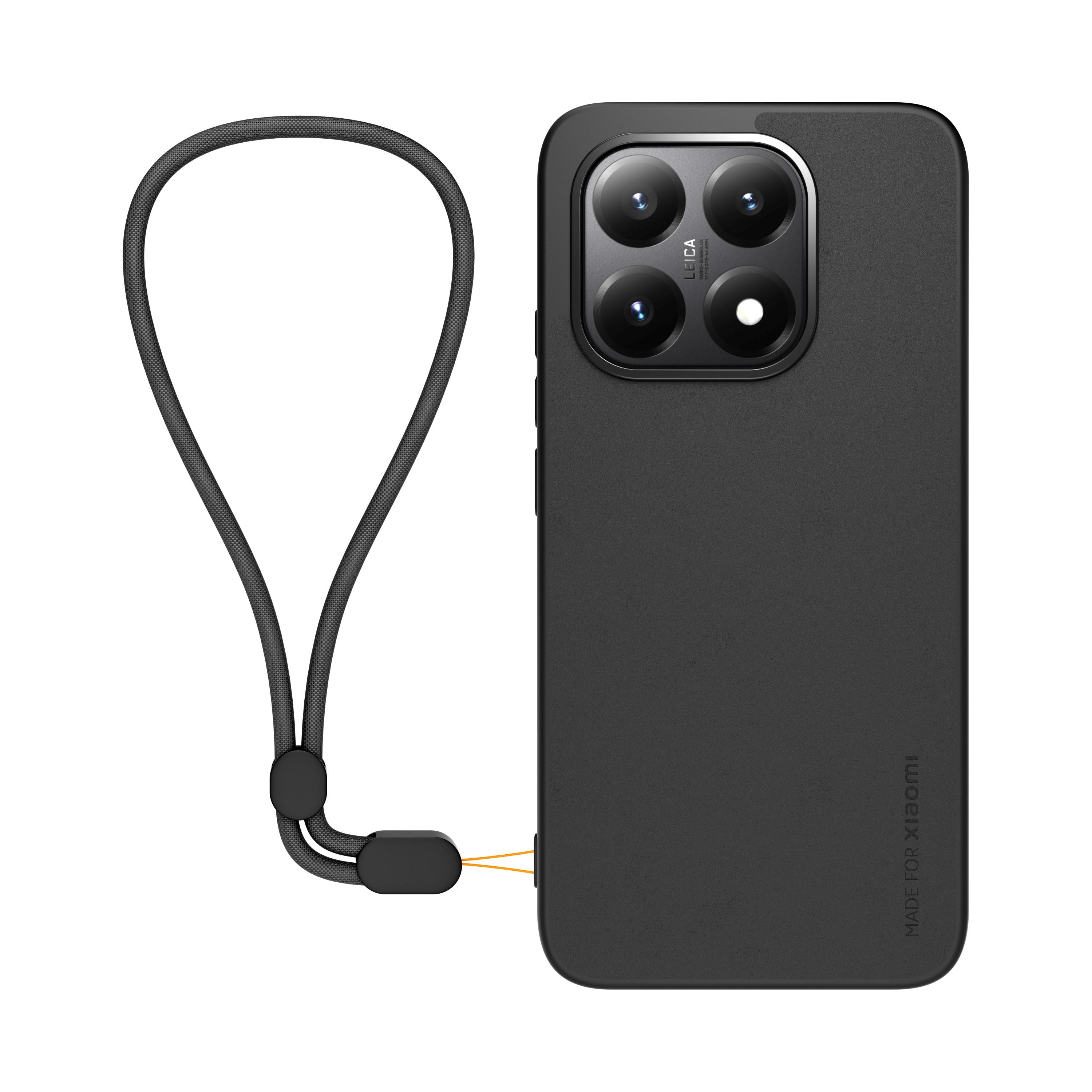 Etui à rabat Modelabs avec dragonne pour Xiaomi 15T noir