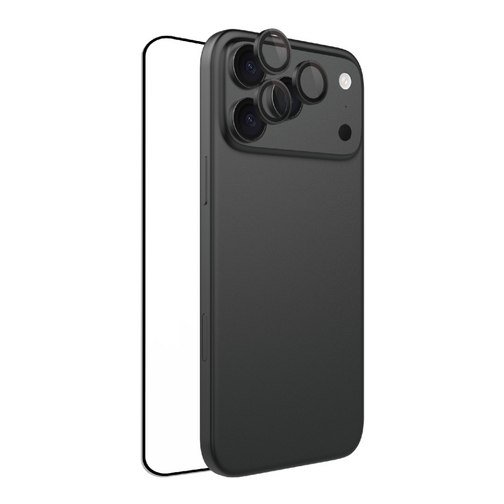 Pack films Tiger Glass+ écran & objectifs pour iPhone 17 Pro cristal