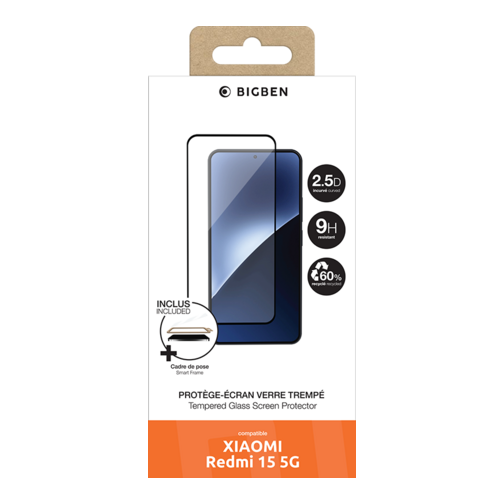 Film Bigben GRS pour Xiaomi Redmi 15 cristal