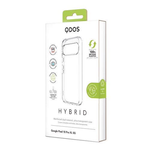 Coque Hybrid GRS QDOS pour Google Pixel 10 Pro XL cristal