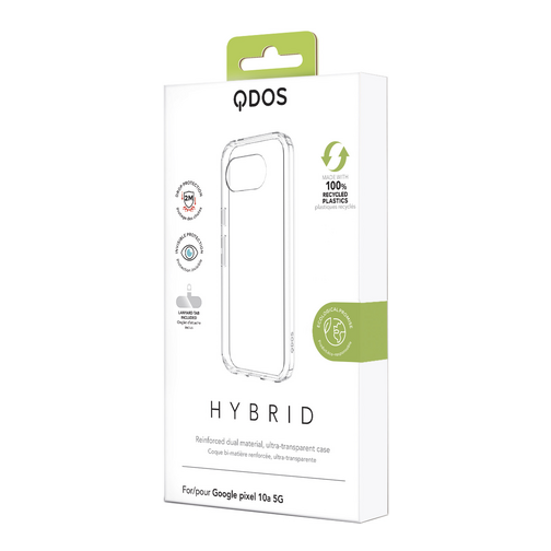Coque Hybrid GRS QDOS pour Google Pixel 10a cristal