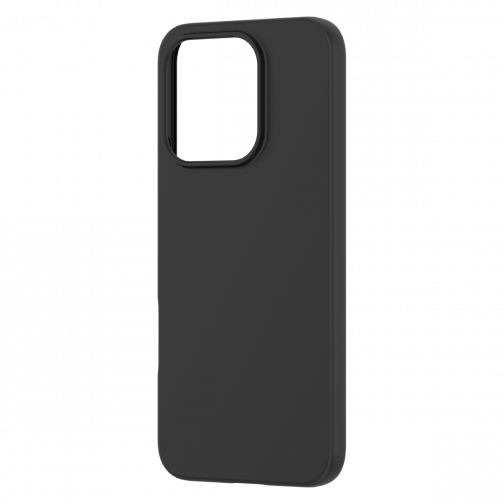 Qdos Coque Touch Silicone GRS pour HONOR 400 Lite noire