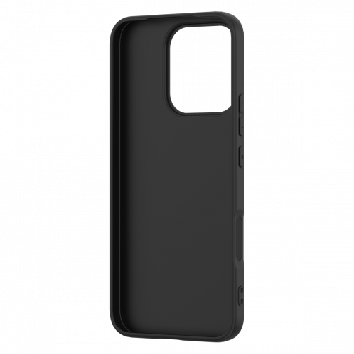 Qdos Coque Touch Silicone GRS pour HONOR 400 Lite noire