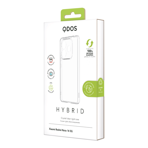 Coque Hybrid GRS QDOS pour Xiaomi Redmi Note 14 5G cristal