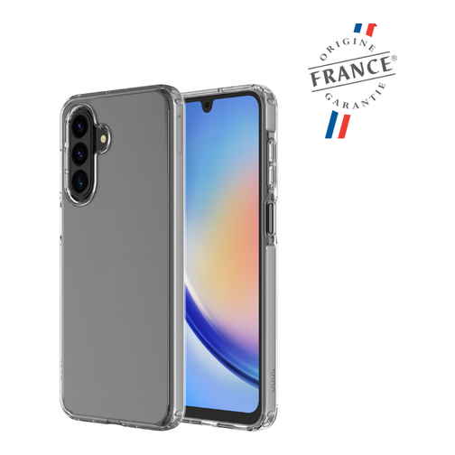 Coque Hybrid GRS QDOS origine France garantie pour Samsung Galaxy A17 4G et 5G cristal