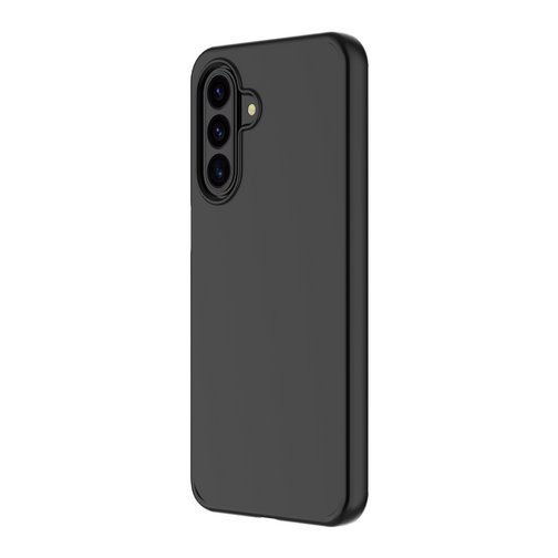 Coque Touch Silicone GRS QDOS origine France garantie pour Samsung Galaxy A17 4G et 5G noire
