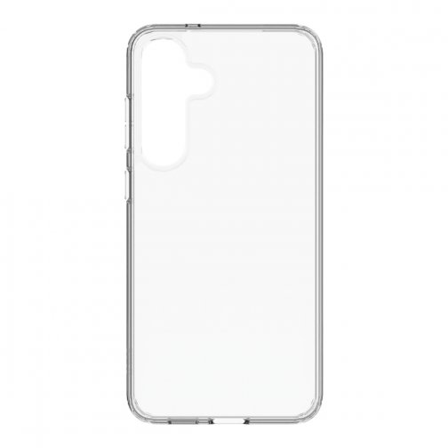 Coque silicone QDOS origine France garantie pour Samsung Galaxy S25 Plus cristal