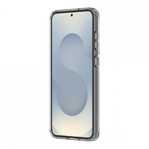 Coque silicone QDOS origine France garantie pour Samsung Galaxy S25 Plus cristal