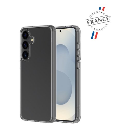 Coque Hybrid GRS QDOS origine France garantie pour Samsung Galaxy S25 cristal