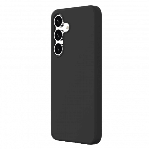 Coque Touch Drop QDOS compatible Qi2 origine France garantie pour Samsung Galaxy S25 noire