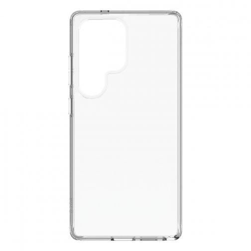 Coque silicone QDOS origine France garantie pour Samsung Galaxy S25 Ultra cristal