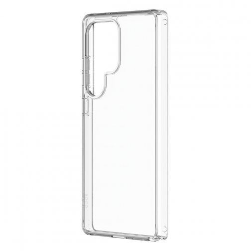 Coque silicone QDOS origine France garantie pour Samsung Galaxy S25 Ultra cristal
