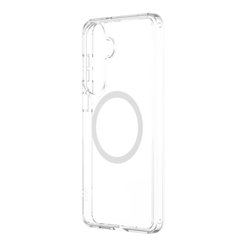 Coque Hybrid GRS QDOS compatible Qi2 pour Samsung Galaxy S26 5G cristal