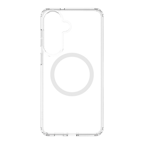 Coque Hybrid GRS QDOS compatible Qi2 pour Samsung Galaxy S26 5G cristal