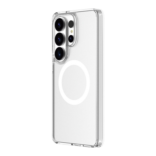 Coque Hybrid GRS QDOS compatible Qi2 pour Samsung Galaxy S26 Ultra 5G cristal