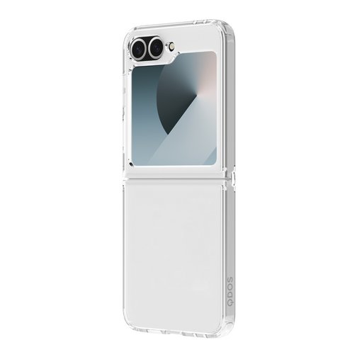Coque Hybrid GRS QDOS pour Samsung Galaxy Flip FE cristal